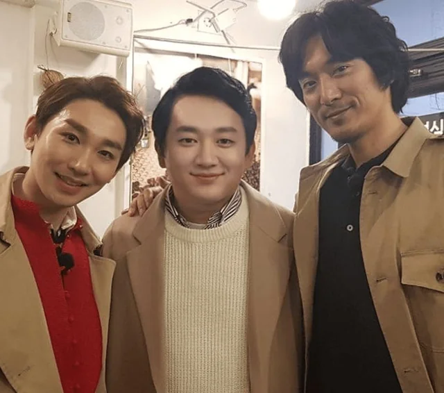 방송 현장에서 함께 출연한 분과 최한울